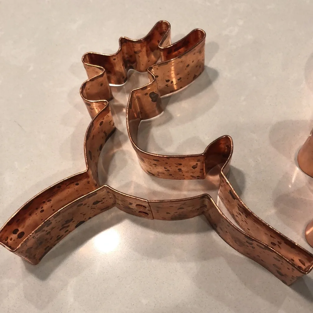 Williams Sonoma Copper Cookie Cutters